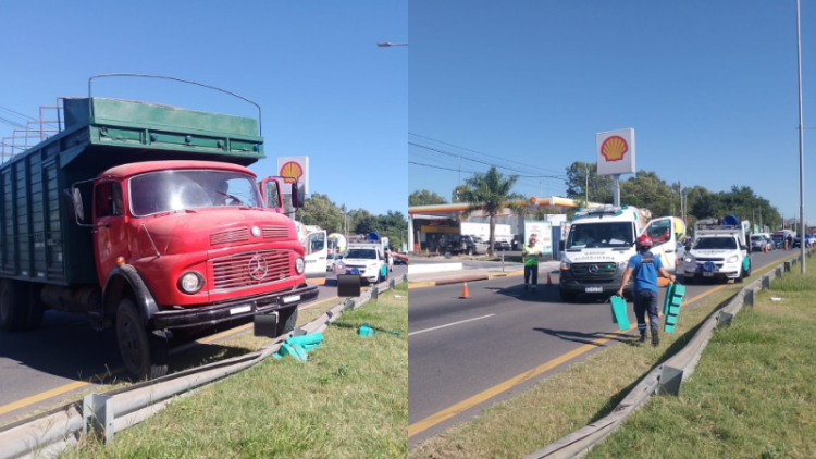 En Avenida La Voz del Interior 7451. Foto: Policía de Córdoba.