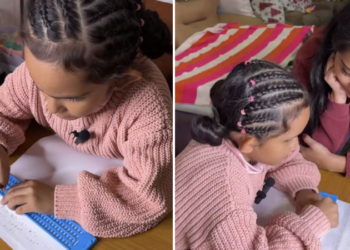 Carta en braille a los Reyes Magos de una niña que es viral en TikTok