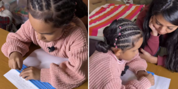 Carta en braille a los Reyes Magos de una niña que es viral en TikTok