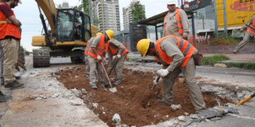 Corte total en Sagrada Familia por la construcción de un desagüe pluvial