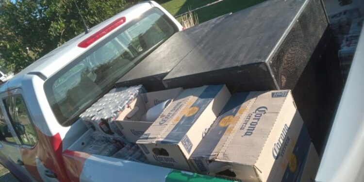Se realizó el secuestro de bienes por un valor estimado de 18 millones de pesos.