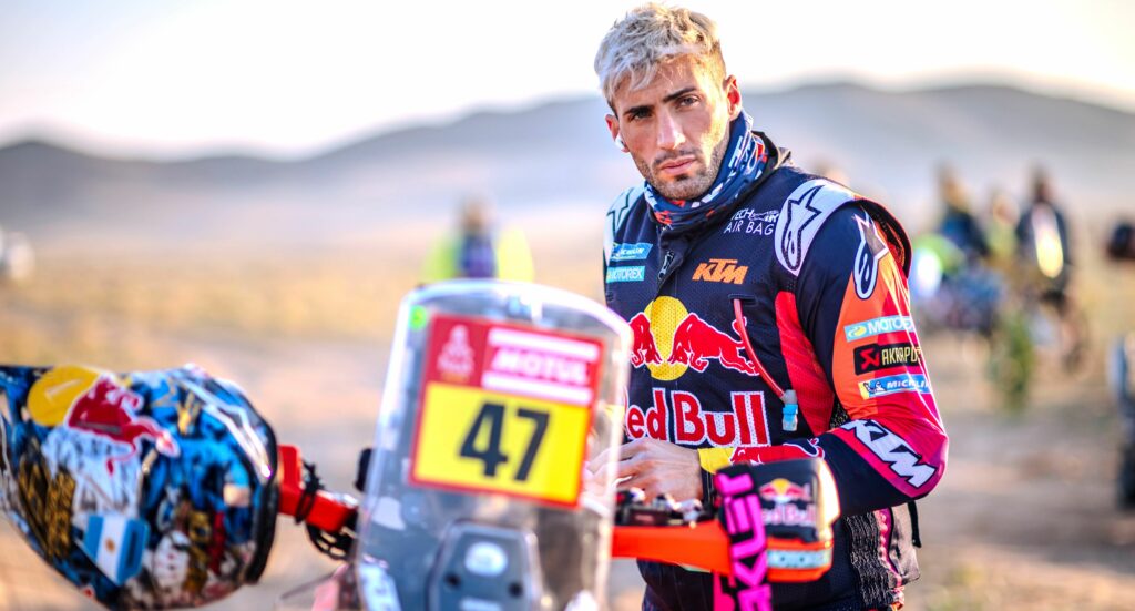 Kevin Benavídes abandonó el rally Dakar