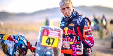 Kevin Benavídes abandonó el rally Dakar