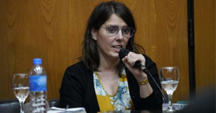 La legisladora porteña Inés Parry, del sector Evolución liderado por el presidente de la UCR, Martín Lousteau.