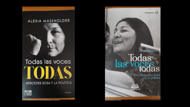 Presentan en Cosquín "Todas las voces todas" Mercedes Sosa y la política Presentan en Cosquín "Todas las voces todas" Mercedes Sosa y la política