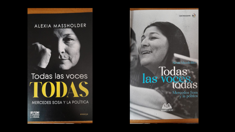 Presentan en Cosquín "Todas las voces todas" Mercedes Sosa y la política