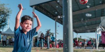 Tarde de juegos, música y sorteos en el Polideportivo Social Posta de Vargas