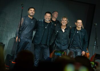 Así se vivió el reencuentro de Los Nocheros y Jorge Rojas en Jesús María