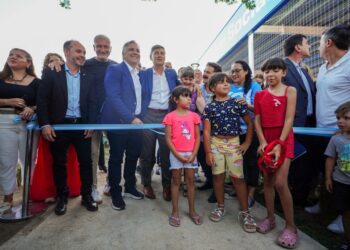 Inauguraron el polideportivo social número 58 en la ciudad
