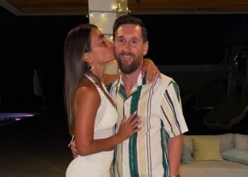 Messi y los campeones del mundo celebraron el año nuevo en redes