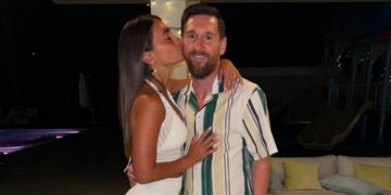 Messi y los campeones del mundo celebraron el año nuevo en redes