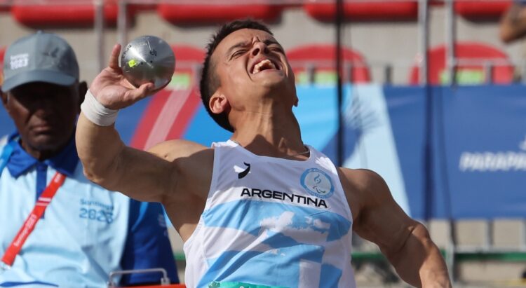 Andrés en los Juegos Panamericanos de Santiago de Chile 2023.