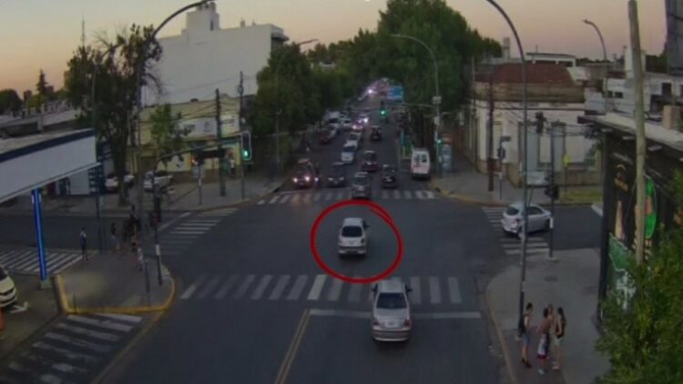 Video del siniestro vial