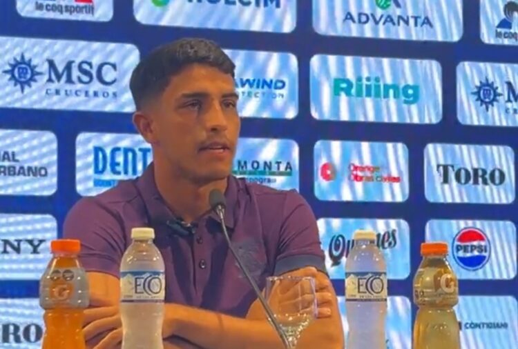 Mosqueira habló como jugador de Talleres y dijo estar “a disposición” del DT