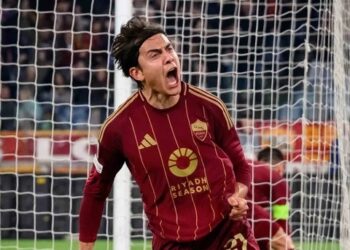 Doblete de Dybala para la Roma en la Europa League