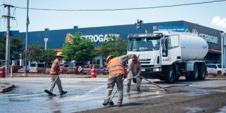 Registro de avance de obra. Foto: Municipalidad de Córdoba.