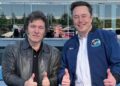 El presidente Javier Milei y Elon Musk.