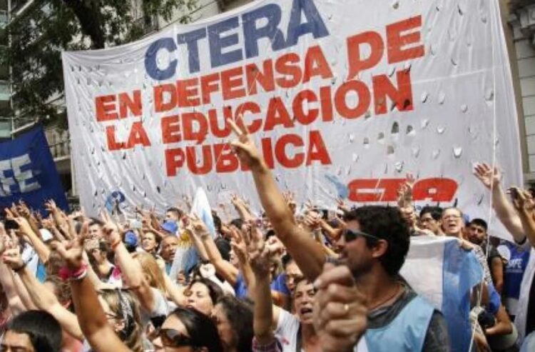 Sindicatos docentes que integran la CGT resolvieron no arrancar con el calendario escolar.