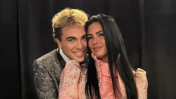 Cristián Castro y Mariela Sánchez.