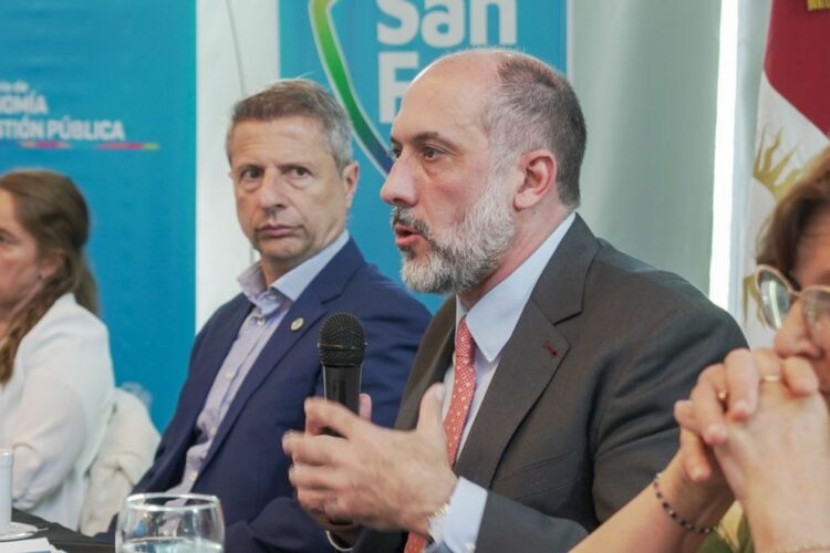 Guillermo Acosta, ministro de Economía provincial.