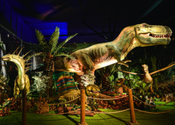 La impactante muestra de dinosaurios y dragones que llegó a Córdoba