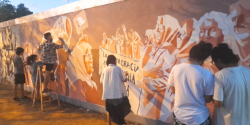 Existimos, Resistimos, Luchamos: Convocan a la primera jornada de reparación de los murales vandalizados