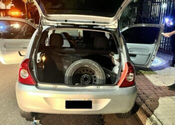 Detienen a una persona que decía ser naranjita en barrio Urca