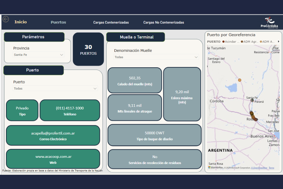 El Portal de Datos Abiertos suma información sobre logística