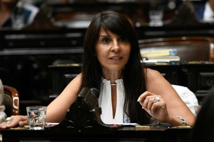 La diputada libertaria María Lorena Villaverde.