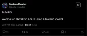 Nuevo descargo de Wanda Nara contra Mauro Icardi