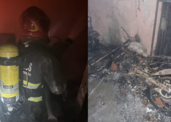 Bomberos extinguen incendio en vivienda de barrio Santa Isabel: dos personas lesionadas y un niño rescatado
