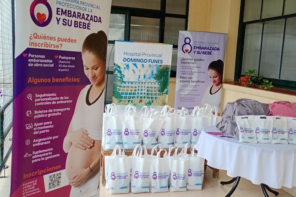 Nuevos espacios de atención para embarazadas en el Hospital Domingo Funes y la Maternidad Nacional