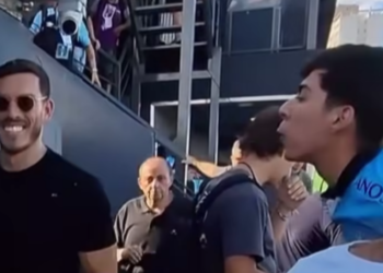 Sancionarán al hincha de Belgrano que escupió a Sebastián Fassi