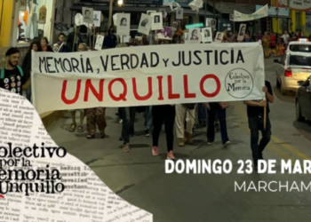 Actividades por la memoria en Sierras Chicas