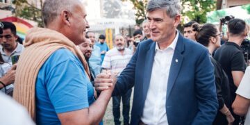 Passerini inauguró la puesta en valor de la Plaza de las Infancias Cordobesas