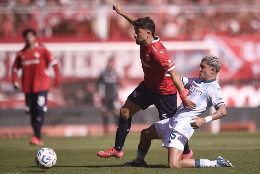 Clásico de Avellaneda: en un partido intenso Independiente y Racing empataron