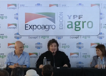 Javier Milei en la ExpoAgro: «La motosierra es un emblema mundial»