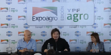 Javier Milei en la ExpoAgro: «La motosierra es un emblema mundial»