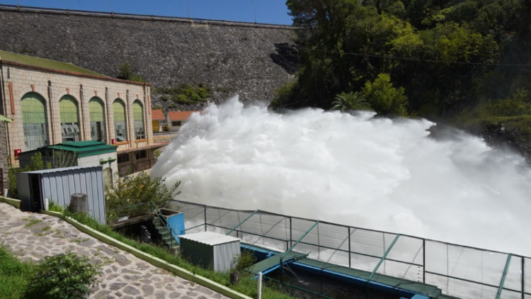 Apertura de válvulas Embalse Río Tercero