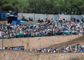 Más de 55.000 espectadores asistieron al Mundial de Motocross 2025