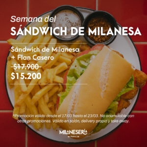 Día del Sándwich de Milanesa, un plato que no falta en la mesa de los argentinos Día del Sándwich de Milanesa, un plato que no falta en la mesa de los argentinos