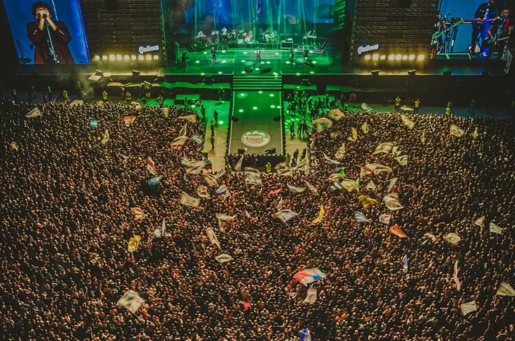 Ante una multitud, Los Piojos tocaron 3 horas en el pasado Cosquín Rock.