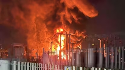 Un incendio en un aeropuerto de Alemania provocó un apagón en Londres