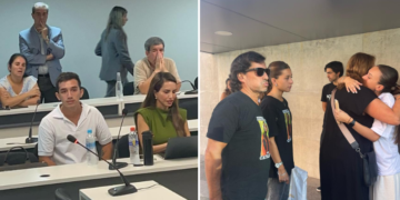 Primeras imágenes del juicio por el crimen de la joven Catalina Gutiérrez
