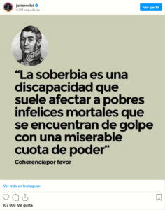 Milei confundió a San Martín con “Don Juan José” durante acto con Granaderos