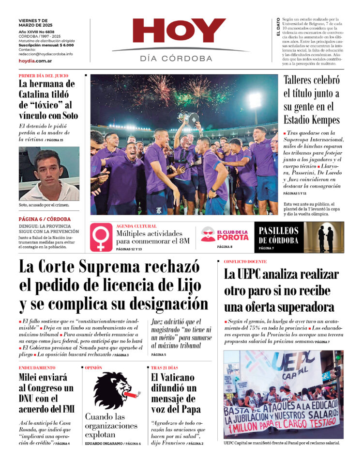 Tapa 07.03.25