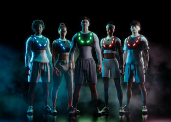 Presentan una herramienta que combina pecheras led con IA