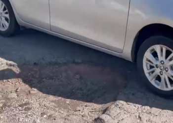 Vecinos reclaman por el estado intransitable de la Av. Soldado Ramón Ángel Cabrera