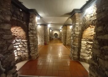 En la cripta de la Colón…