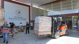 Las donaciones de cordobeses ya llegaron a Bahía Blanca Las donaciones de cordobeses ya llegaron a Bahía Blanca